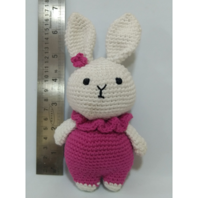 Pinky Bunny - Crochet Soft Toy