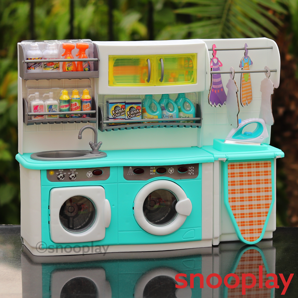 QUN Feng Laundry Pretend Play Set (3-8 Years)