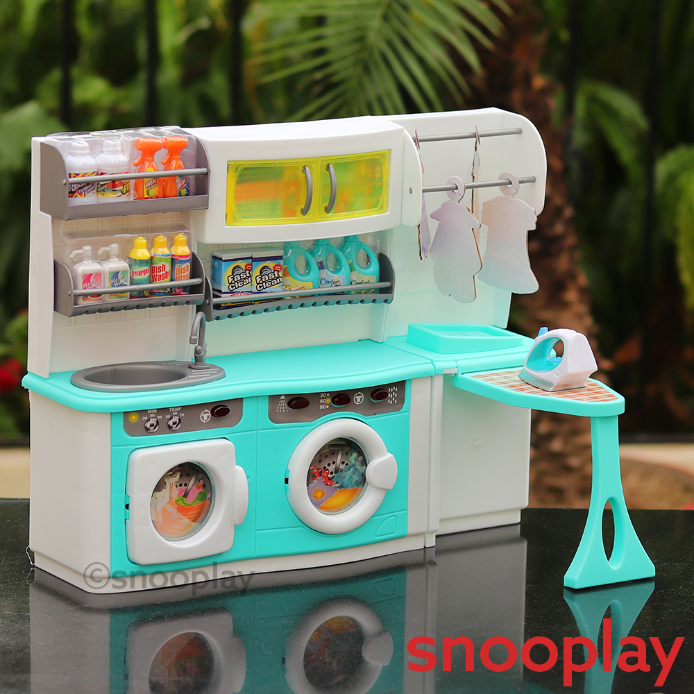 QUN Feng Laundry Pretend Play Set (3-8 Years)