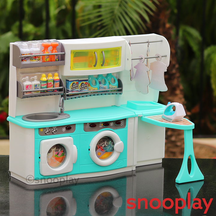 QUN Feng Laundry Pretend Play Set (3-8 Years)