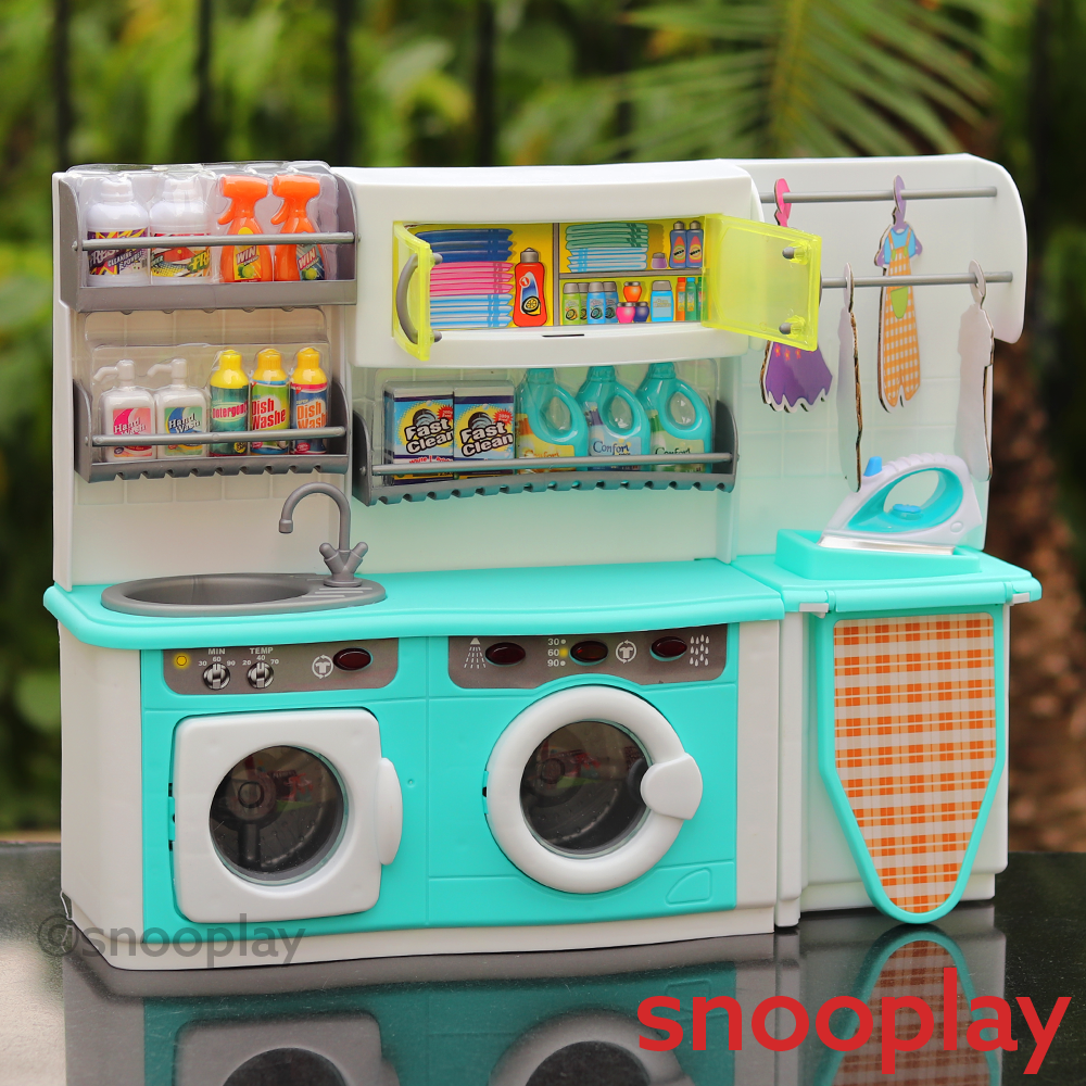 QUN Feng Laundry Pretend Play Set (3-8 Years)