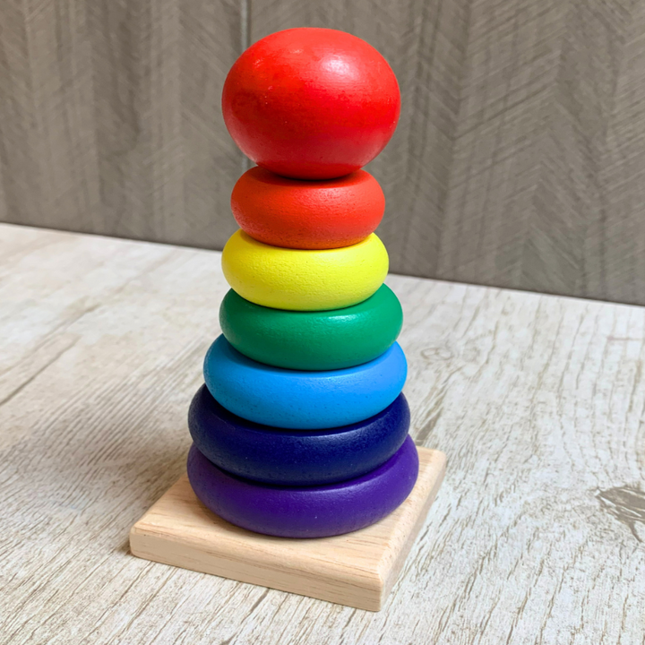 Playful Rainbow Tower