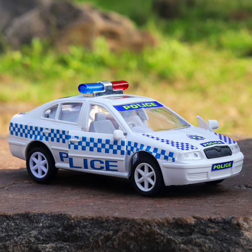 Centy Skuba Hot Pursuit UK Police Pullback Toy Car (3-6 Years)