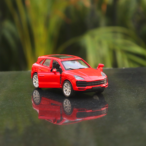 Resembling Porsche Diecast Car - Pull Back, Openable Doors (3 Years till Grown Ups) Assorted Colors