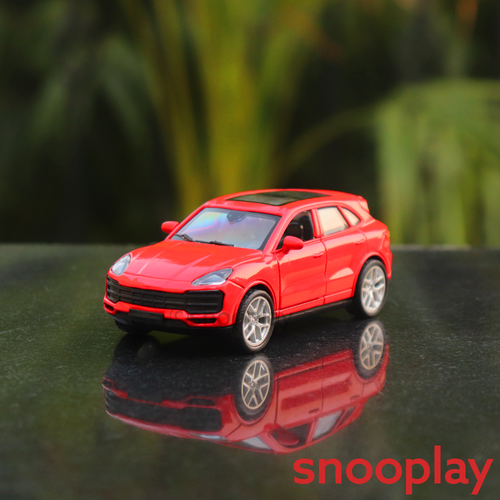Resembling Porsche Diecast Car - Pull Back, Openable Doors (3 Years till Grown Ups) Assorted Colors