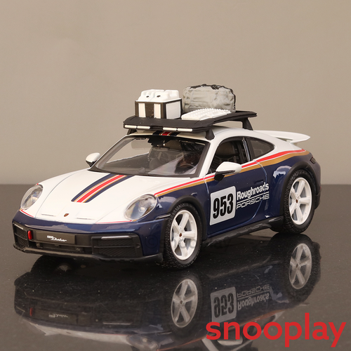 Bburago Licensed Porsche 911 Dakar | 1:24 Scale Model
