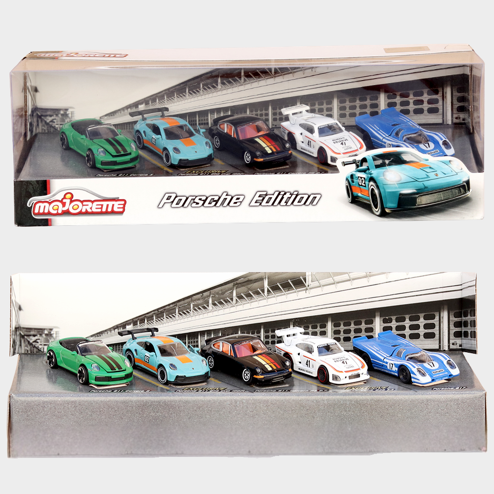 Buy Licensed Majorette Diecast Porsche Edition Cars Gift Pack (Set