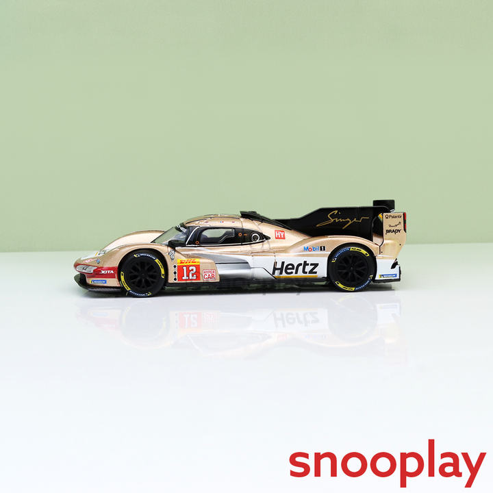 Bburago Original Porsche 963 Licensed Diecast Car | 1:43 Scale (14 Years till Grown Ups) | Gold