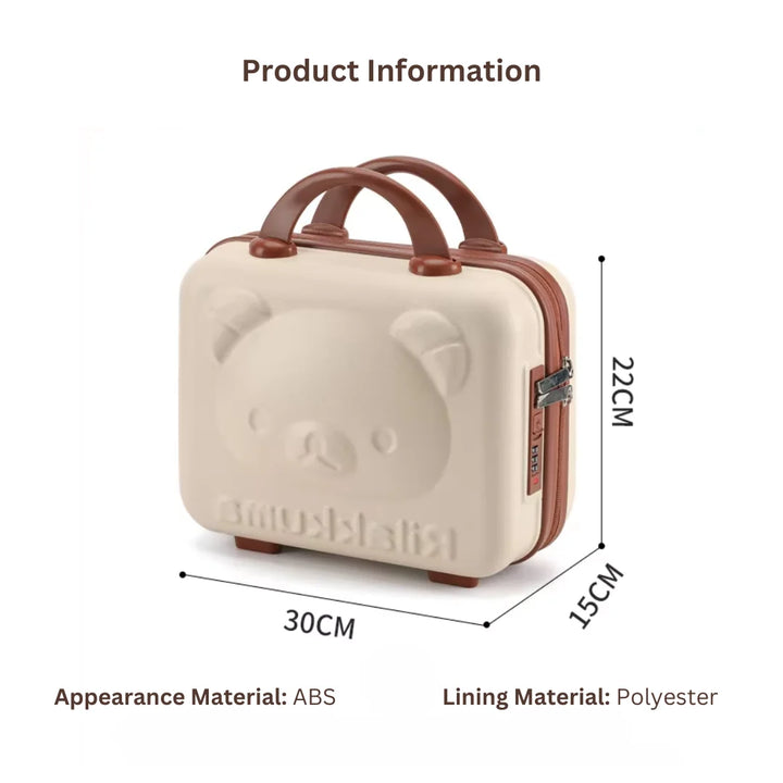 CuddleNest Cute Kids’ Carry-On Travel Bag – Perfect for Toys, Snacks & Essentials
