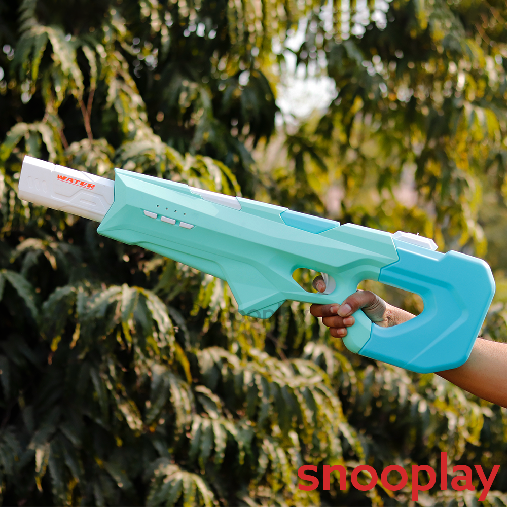 Multifunction Jumbo Electric Water Blaster | High Pressure Holi Pichkari | Range Upto 30 Feet