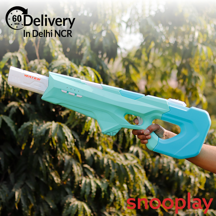 Multifunction Jumbo Electric Water Blaster | High Pressure Holi Pichkari | Range Upto 30 Feet