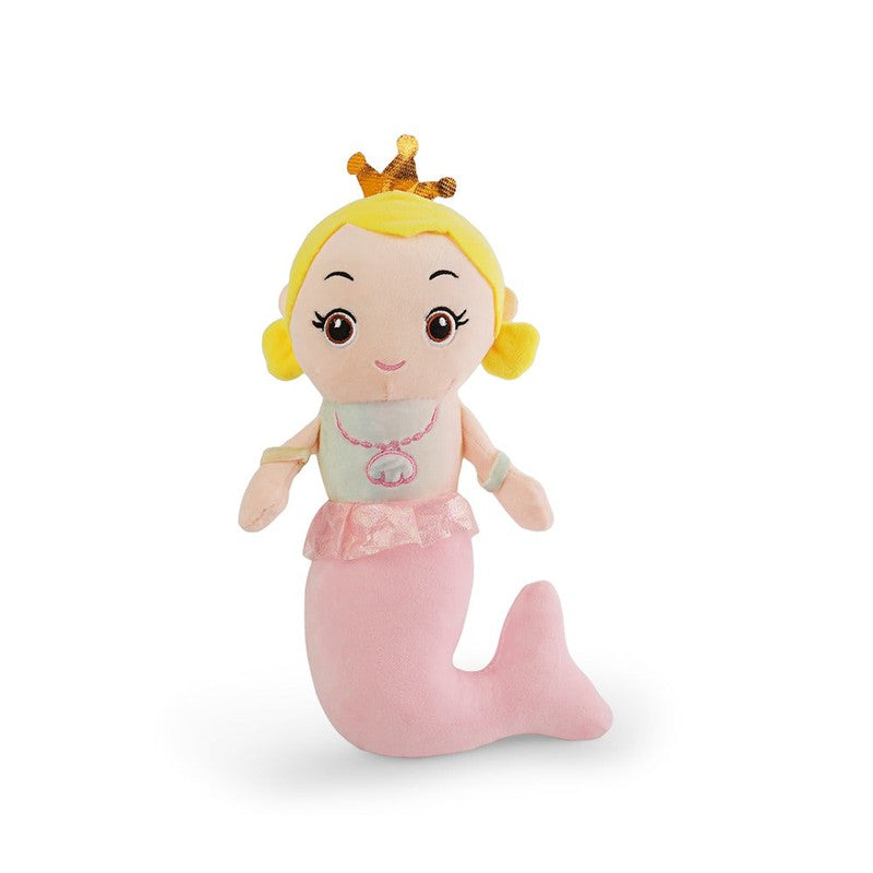 Cute & Adorable Light Pink Mermaid Soft/Plush Toy For Girls | Height - 30 cm