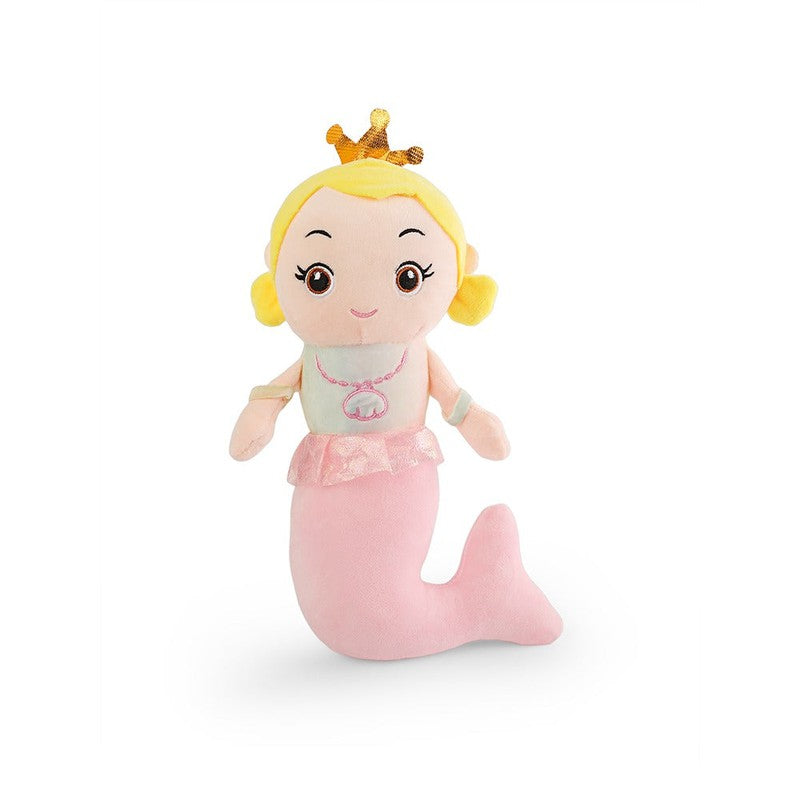 Cute & Adorable Light Pink Mermaid Soft/Plush Toy For Girls | Height - 30 cm