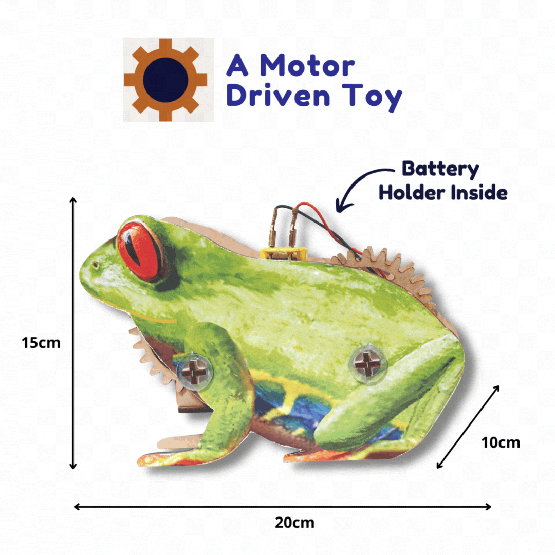 STEM Ribbety Frog Construction Kit