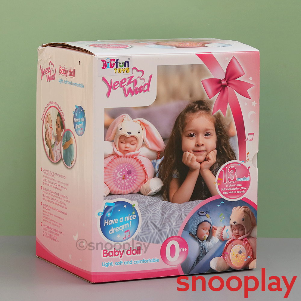 Projector Baby Doll - 3 Projection Intensities and 13 Musical Sounds (6 Months - 7 Years)