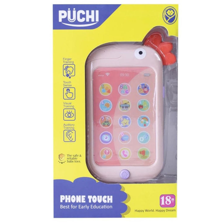 PUCHI Kids Interactive Learning Toy | Baby Musical Smart Mobile Phone with Lights & Music