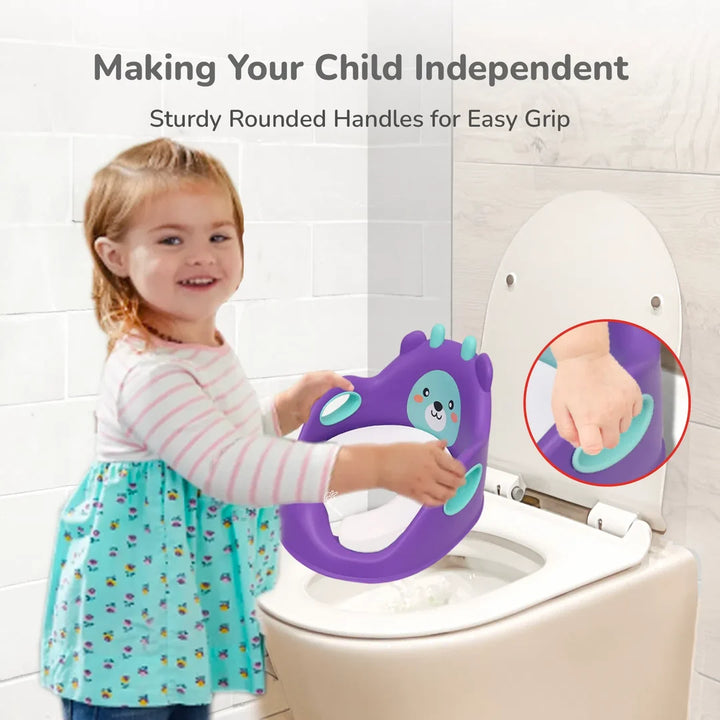 R for Rabbit Minimo Teddy Toilet Seats - Happy & Comfy Potty Training Seat For Baby