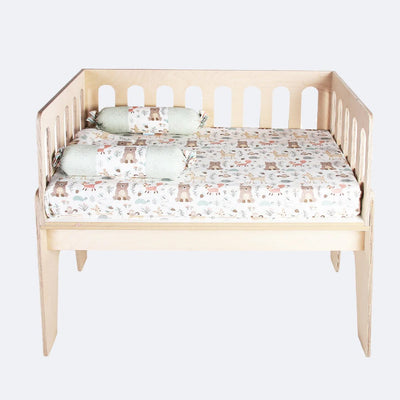 Wooden Co-Bed - (COD not Available)