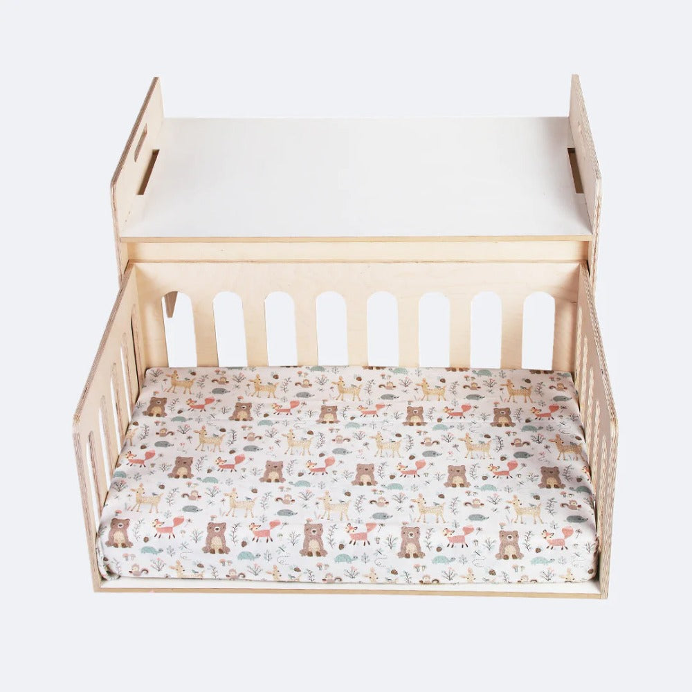 Wooden Co-Bed - (COD not Available)