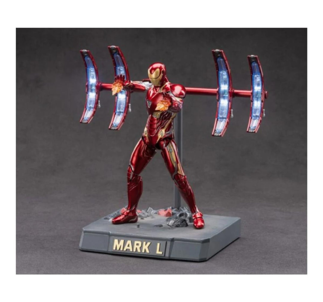 Marvel Original Iron Man Mark L Action Figure Luxury Version with Nano-Weapon Display Base (15 Years till Grown Ups)