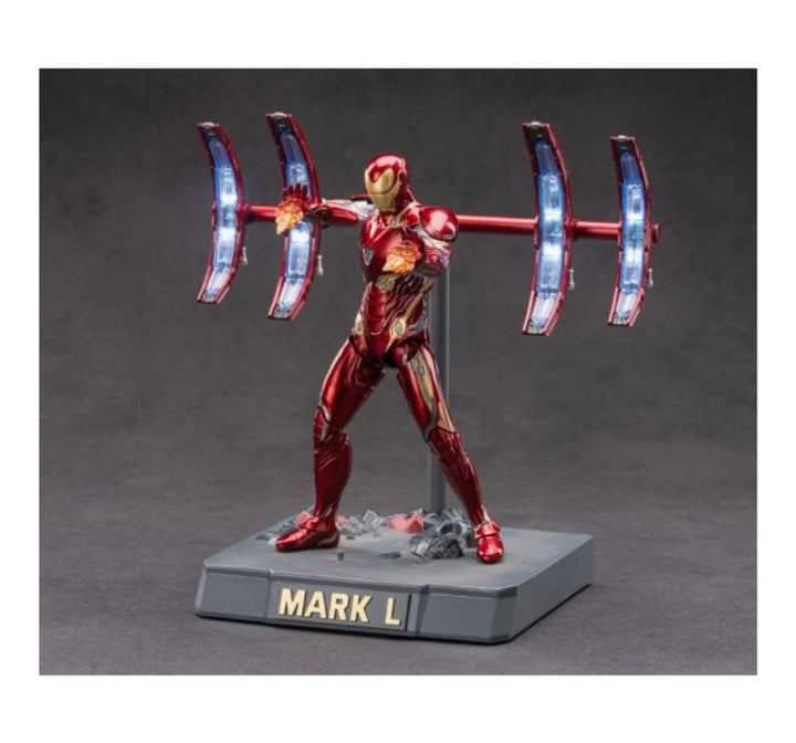 Marvel Original Iron Man Mark L Action Figure Luxury Version with Nano-Weapon Display Base (15 Years till Grown Ups)