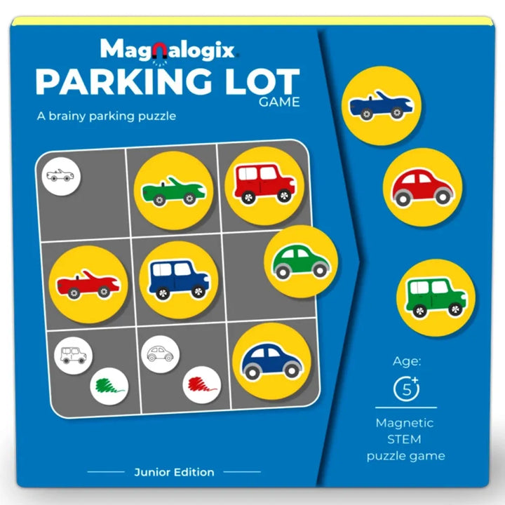 Toykraft Parking Lot Junior Magnetic Puzzle Game | Logic & Critical Thinking