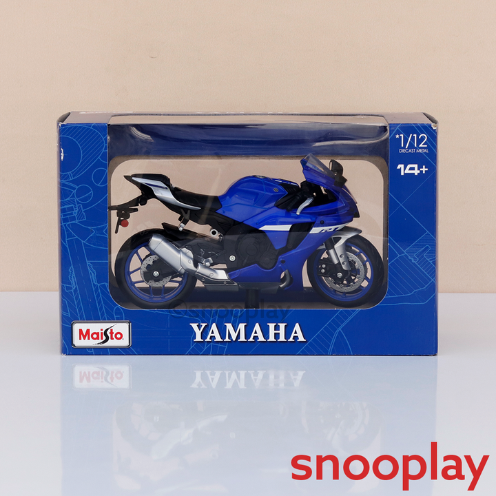 Maisto Yamaha YZF-R1 32712 Diecast Bike Scale Model | 1:12 Scale (14 Years till Grown Ups)