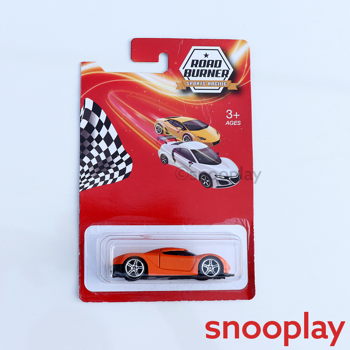 Road Burner Set of 5 Diecast Cars (Resembling Gemera, Quick N Sik, Ambuli, F1, Hypersport) | Scale 1:64 (7 Years till Grown Ups) | [RB-3]