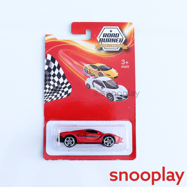 Road Burner Set of 5 Diecast Cars (Resembling Gemera, Quick N Sik, Ambuli, F1, Hypersport) | Scale 1:64 (7 Years till Grown Ups) | [RB-3]