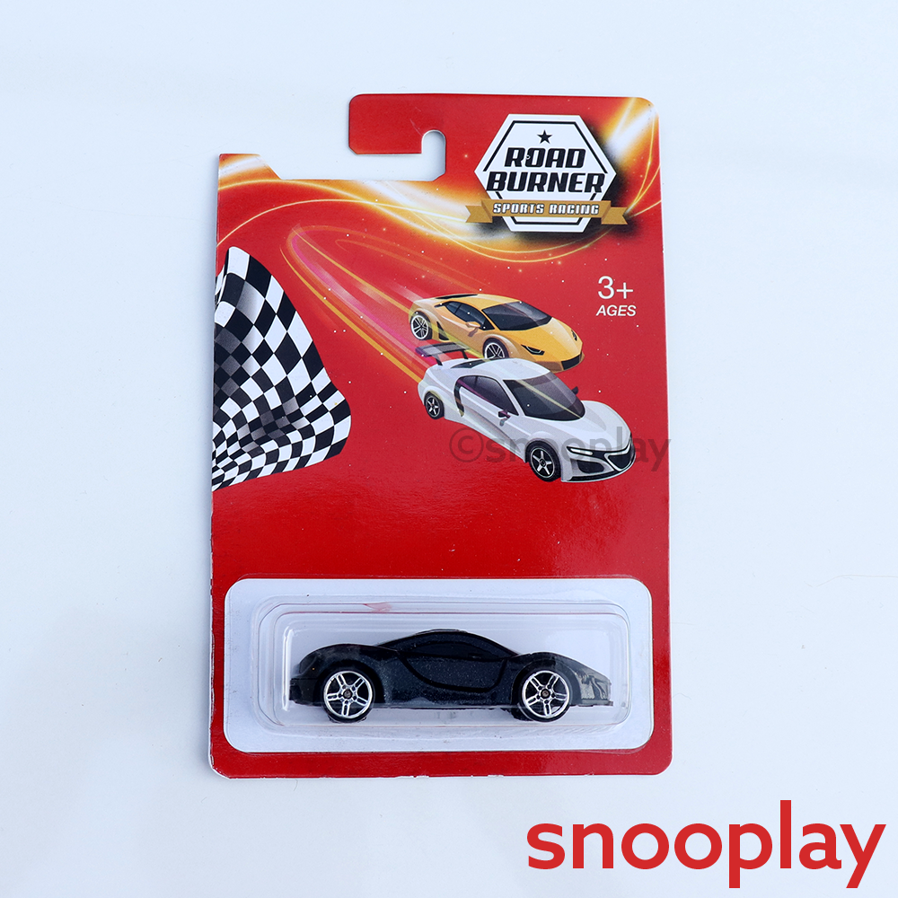 Road Burner Set of 5 Diecast Cars (Resembling Gemera, Quick N Sik, Ambuli, F1, Hypersport) | Scale 1:64 (7 Years till Grown Ups) | [RB-3]