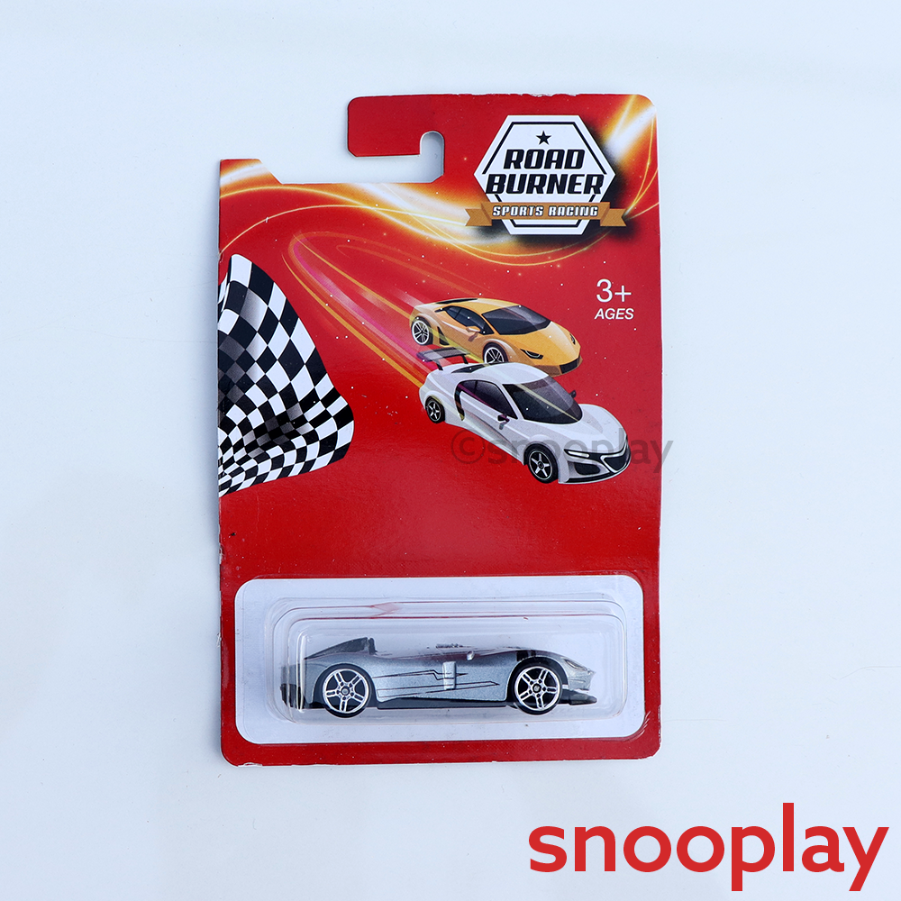 Road Burner Set of 4 Diecast Super Cars (Resembling Spyder, Elva, Ambuli, Manza) | Scale 1:64 (7 Years till Grown Ups) | [RB-4]