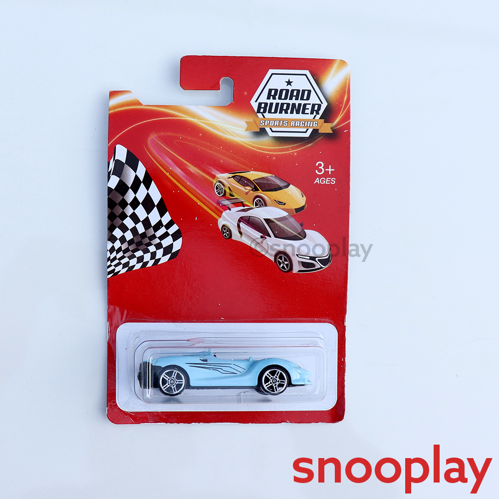 Road Burner Set of 4 Diecast Super Cars (Resembling Spyder, Elva, Ambuli, Manza) | Scale 1:64 (7 Years till Grown Ups) | [RB-4]