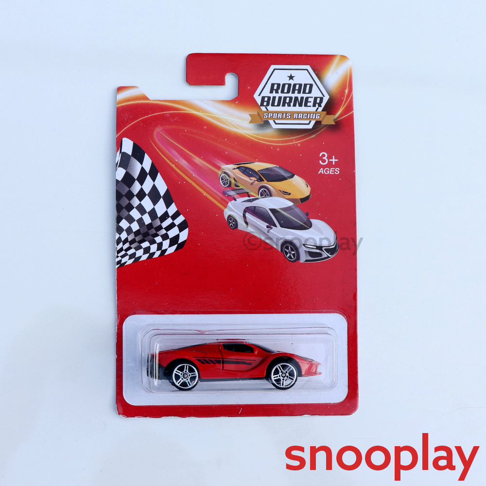 Road Burner Set of 4 Diecast Super Cars (Resembling Spyder, Elva, Ambuli, Manza) | Scale 1:64 (7 Years till Grown Ups) | [RB-4]