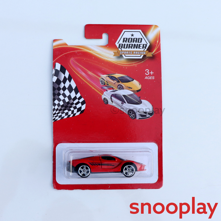 Road Burner Set of 4 Diecast Super Cars (Resembling Spyder, Elva, Ambuli, Manza) | Scale 1:64 (7 Years till Grown Ups) | [RB-4]