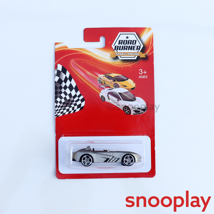 Road Burner Set of 4 Diecast Cars (Resembling Manza, Pagani, Elva, Aventador, Spyder) | Scale 1:64 (7 Years till Grown Ups) [RB-5]