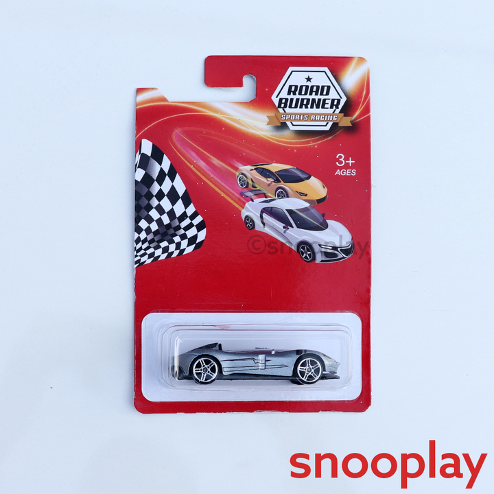 Road Burner Set of 4 Diecast Cars (Resembling Manza, Pagani, Elva, Aventador, Spyder) | Scale 1:64 (7 Years till Grown Ups) [RB-5]