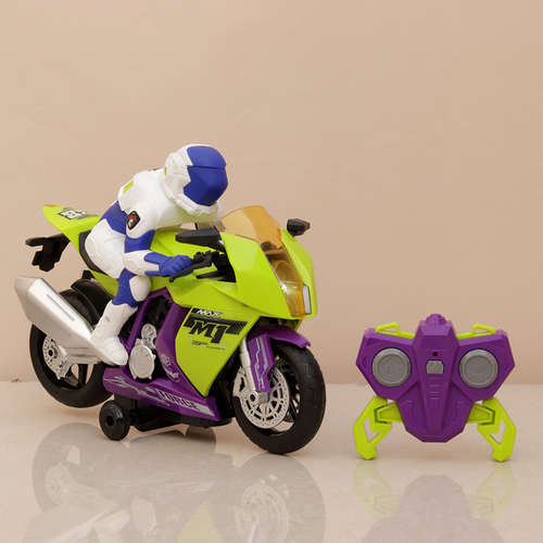 Remote Controlled Bike A512 - 360 Degree Rotation & Moving Forward (5-10 Years)