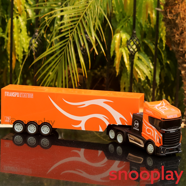 RC Transport Tanker Truck with Movable Driver's Cabin (1:16 Scale) - Assorted Colours