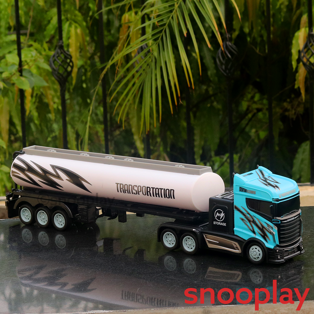 RC Transport Tanker Truck with Movable Driver's Cabin (1:16 Scale) - Assorted Colours