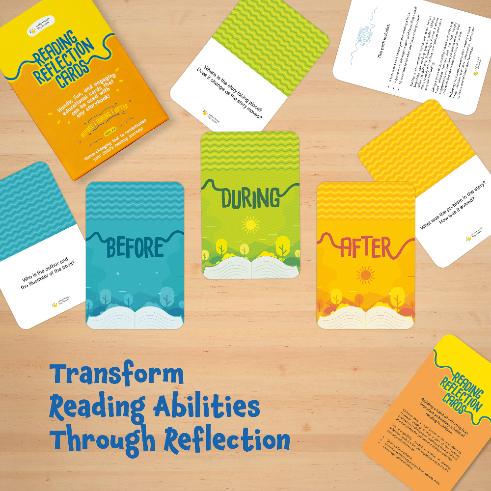 Reading Reflection Flash Cards (4-8 Years)