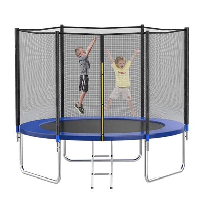 6 Feet Trampoline with Enclosure Safety Net & Jumping Pad - COD Not Available