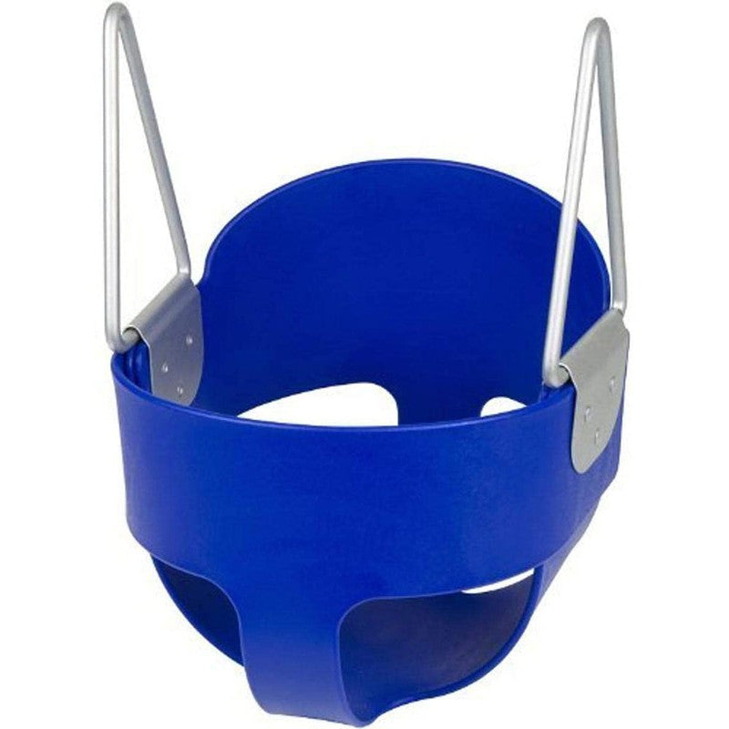 Flexible High Back Full Bucket Chair Swing (Blue)