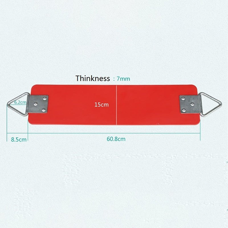 Flexible EVA Plastic Swing Seat - Yellow