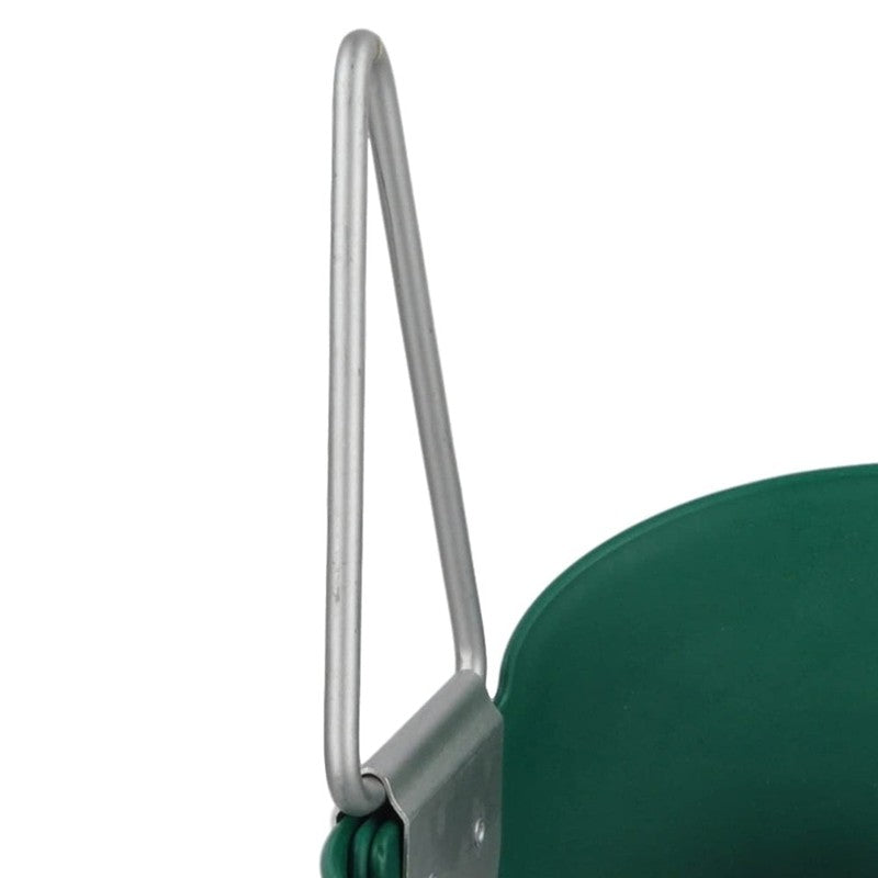 Flexible High Back Full Bucket Swings Seat with Chains (Green)