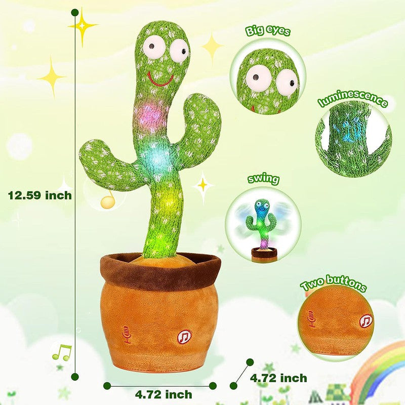 Talking  and Dancing Cactus (Green)