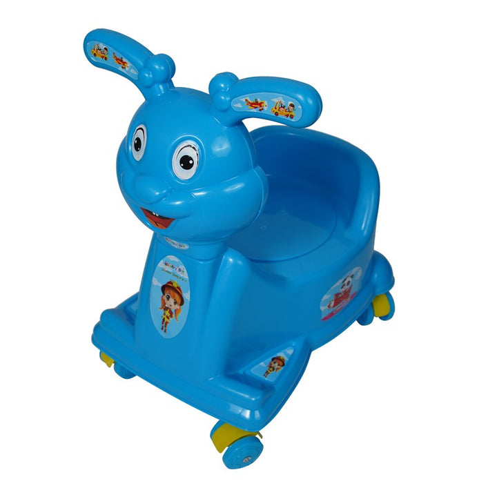 Infant Potty Training Rabbit Chair Seat with Removable Tray  (9 Months - 1.5 Years) | Blue