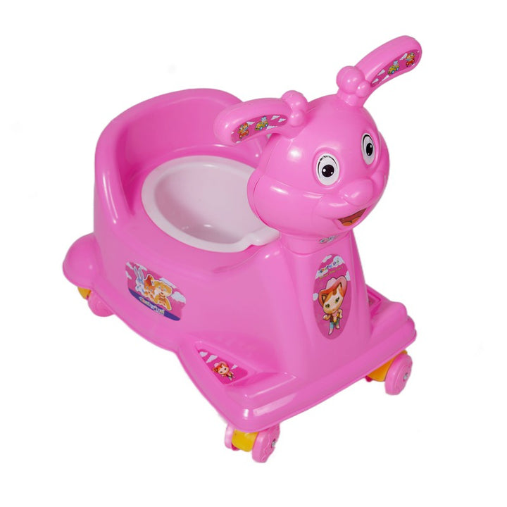 Infant Potty Training Rabbit Chair Seat with Removable Tray (9 Months - 1.5 Years) | Pink