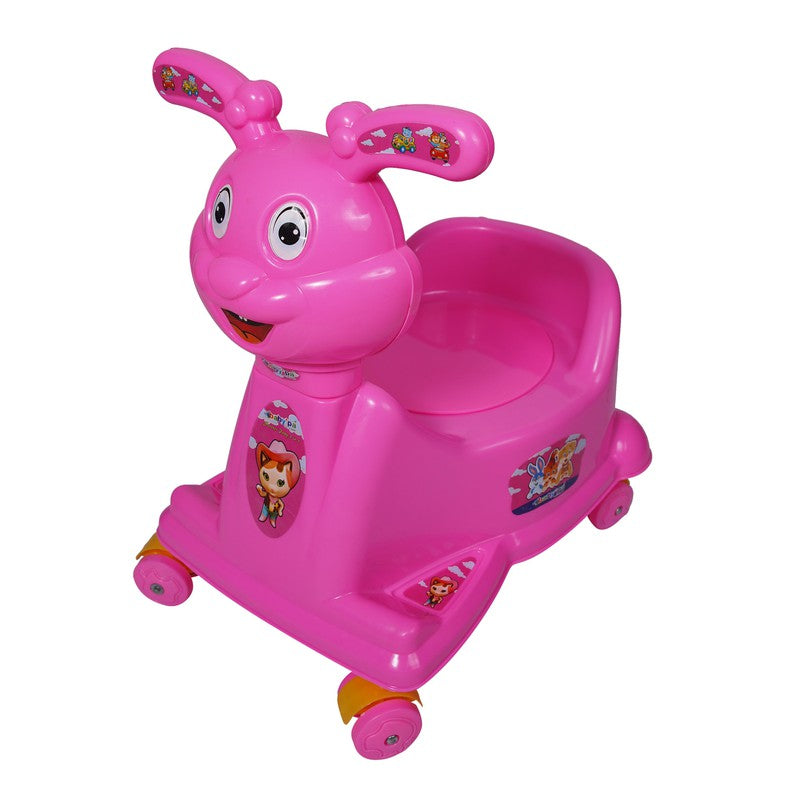 Infant Potty Training Rabbit Chair Seat with Removable Tray (9 Months - 1.5 Years) | Pink