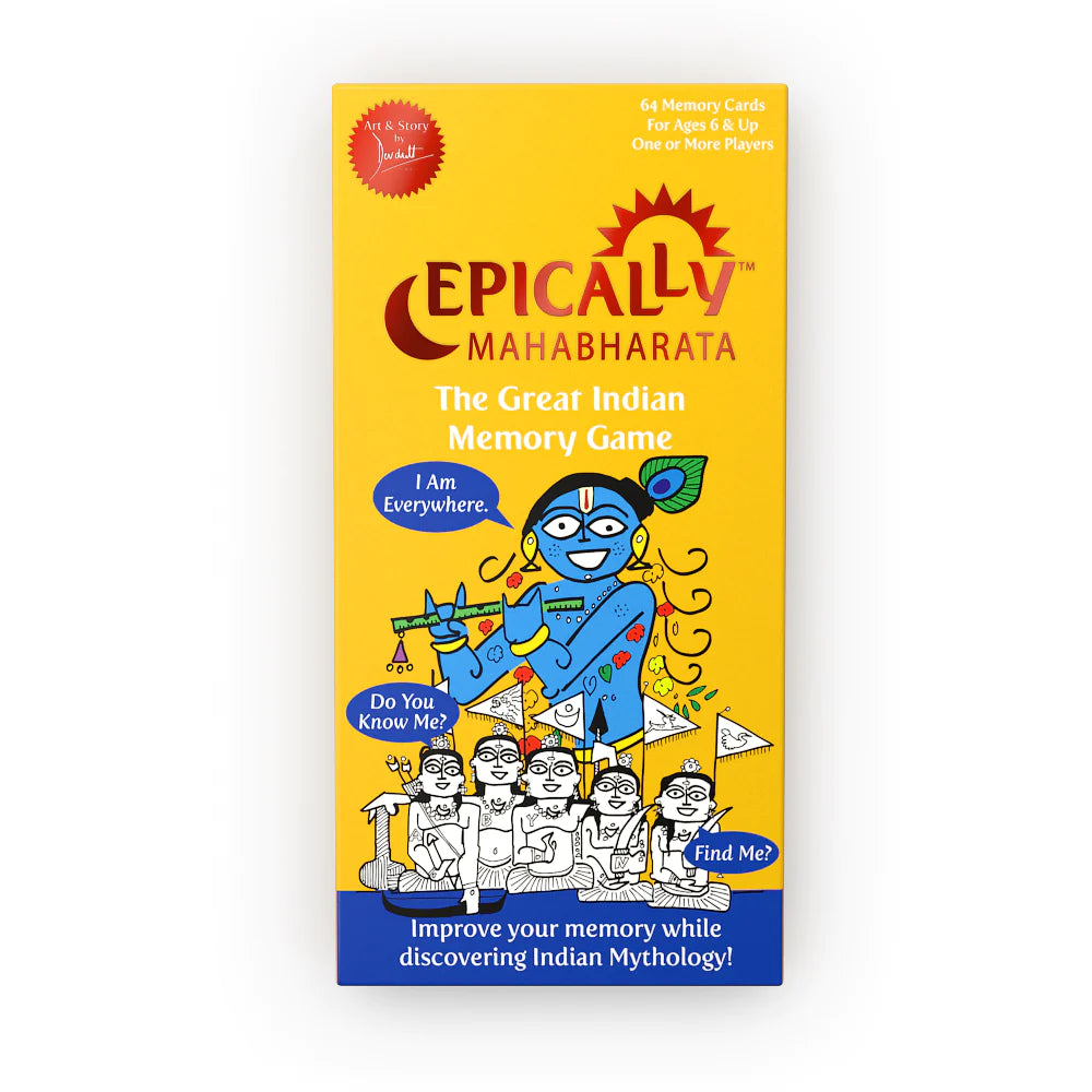 Epically Mahabharata, Best Memory Card Game for Children Based on Mahabharat