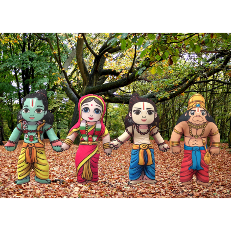 Ram Darbaar Plush Dolls (6 Months - 7 Years)